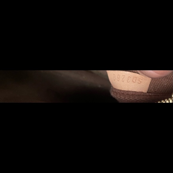 CROSSBODY POUCH WITH COIN PURSE- LOUIS VUITTON - Hunter green strap - Picture 6 of 10